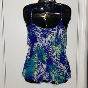 Wet Seal layered spaghetti strap tank size small